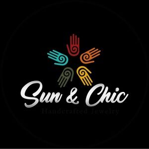 Sun & Chic Handcrafted Jewelry Logo
